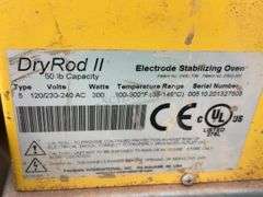 2- Phoenix DryRod II welding rod ovens & 2 buckets of welding rods