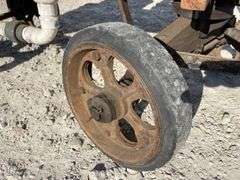 Monitor 1 1/4 hp stationary engine w/ water pump & cart