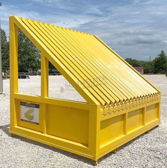 Unused gravel screener