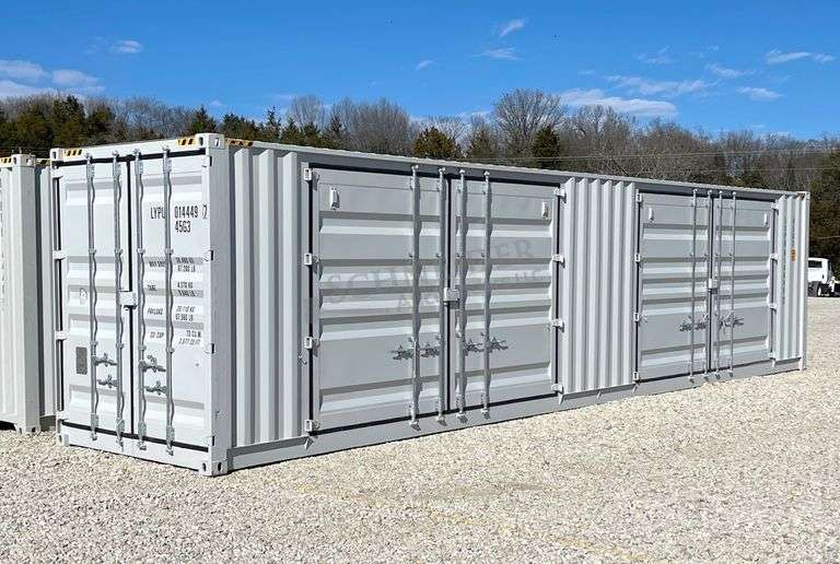 40' storage container w/ 2 side doors
