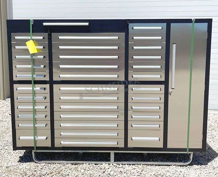 Unused 7' tool cabinet