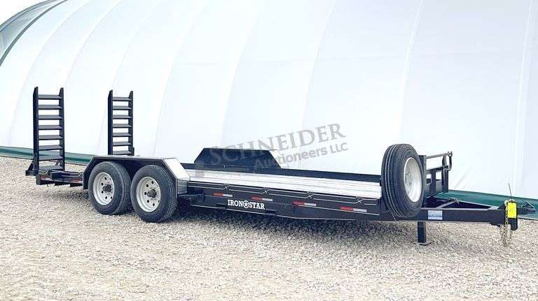 Unused 2025 Iron Star 20’ flatbed trailer