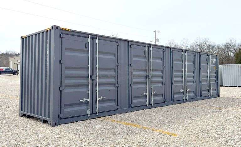 40' storage container w/ 4 side doors