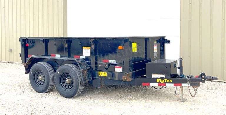 2021 Big Tex 90SR 10' dump trailer