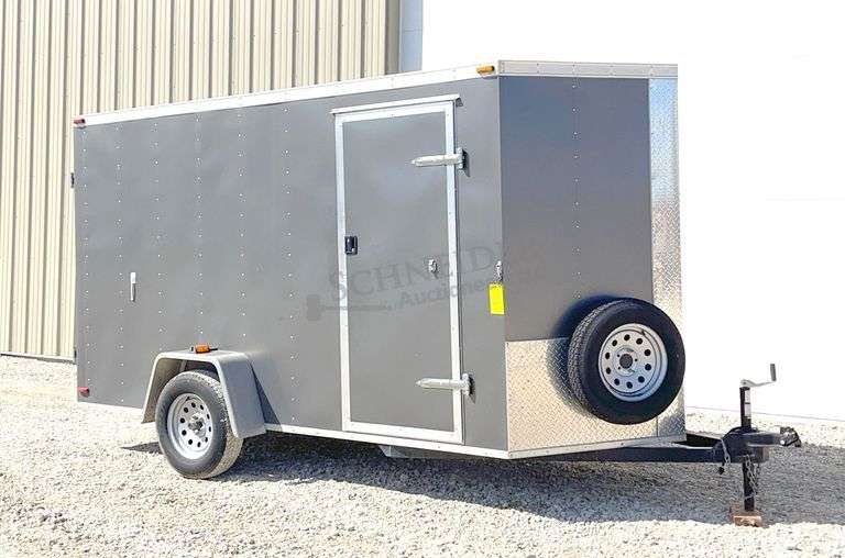 2018 Maxwell 12' enclosed cargo trailer