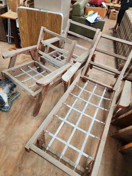 PATIO WOOD FURNITURE