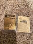 Dale EARNHART SR RACE CAR  , COLLECTOR GOLDEN CARDS AND NASCAR BALLET