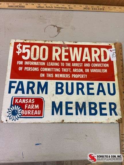 Kansas Farm Bureau Sign
