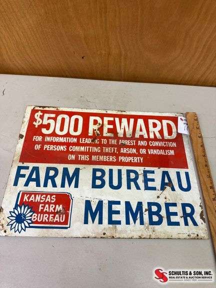 Kansas Farm Bureau Sign