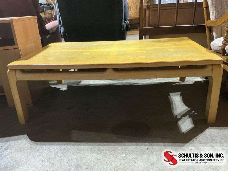 Wood Rectangular Coffee Table