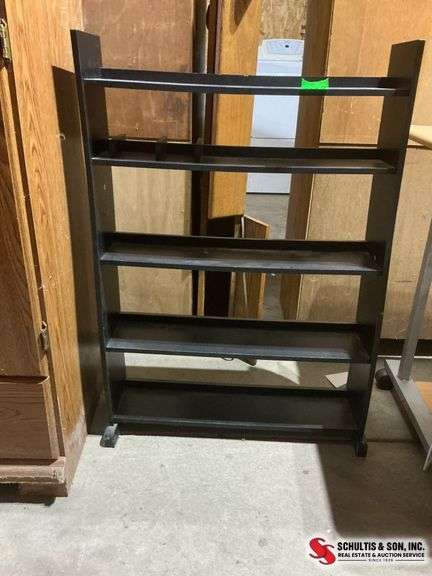 Black Metal Bookshelf
