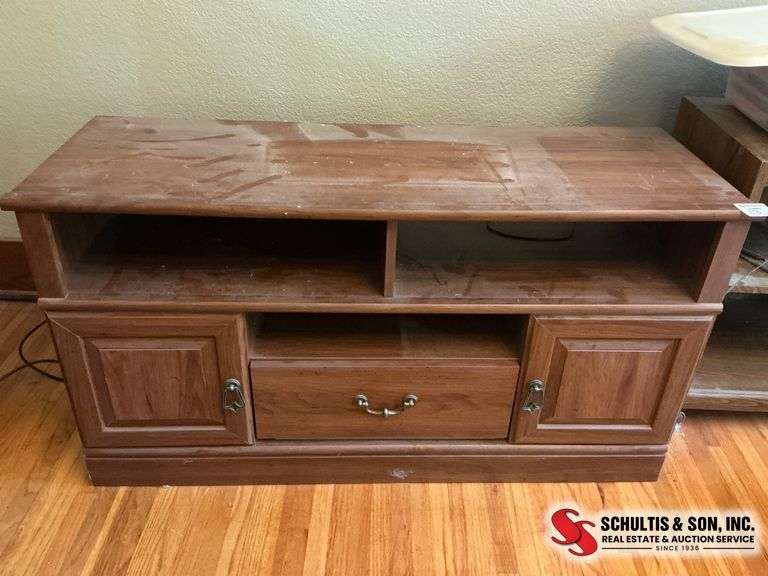 Wooden Media Console