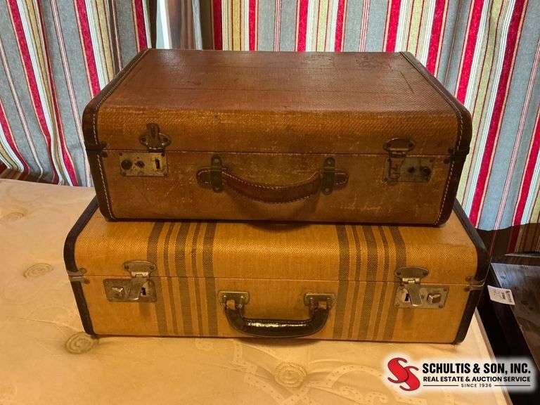 Two Vintage Suitcases
