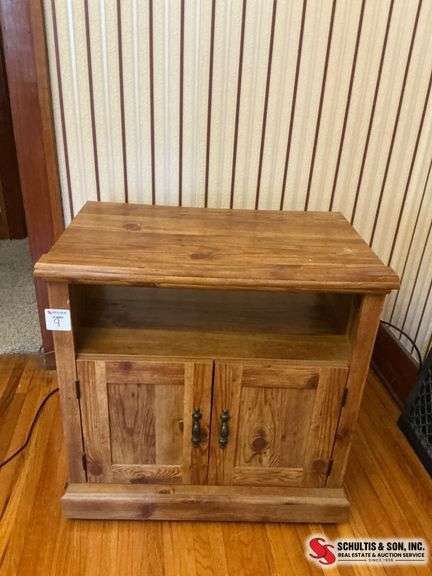 Wood Cabinet With Doors