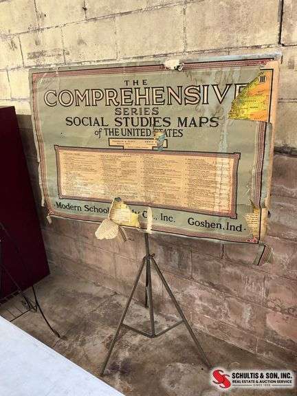 Comprehensive Map Series on Stand