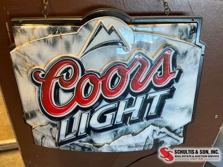 Coors Light Bar Sign