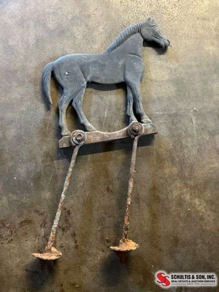 Cast iron Horse  DEMPSTER  Ind