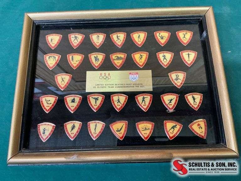 US Olympic Pin Set Display - SCHULTIS & SON, INC.