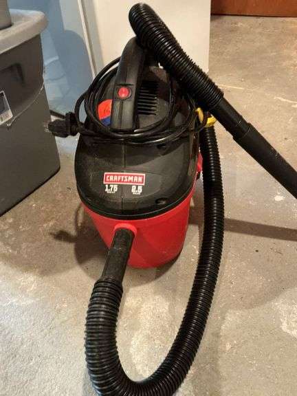 Craftsman wet/dry shop vac - SCHULTIS & SON, INC.