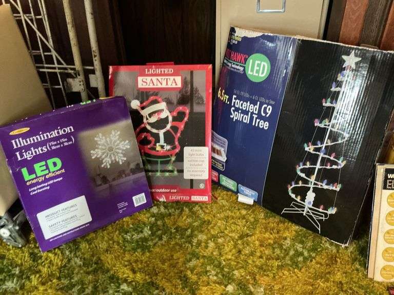 Christmas light up ornaments SCHULTIS & SON, INC.