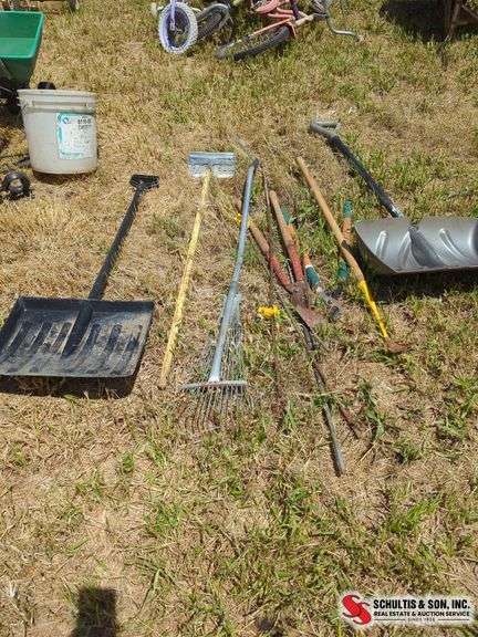 Shovels- rake- fence posts- hedge clippers and etc - SCHULTIS & SON, INC.