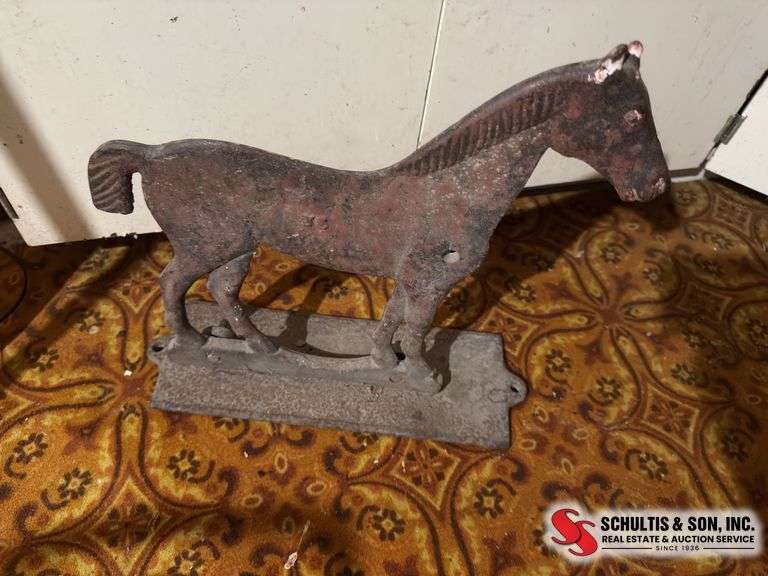 Cast  iron horse