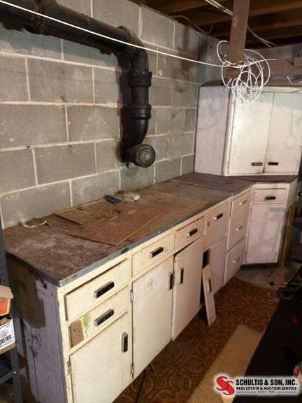 Old kitchen cabinets