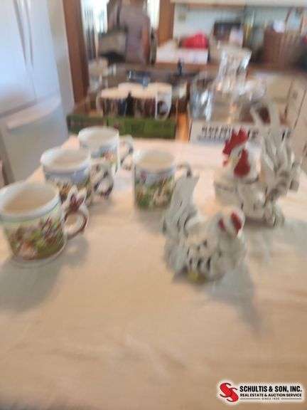 Cups and chickens