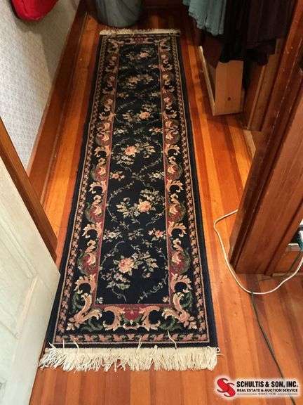Hall tapestry rug 97”x 24”