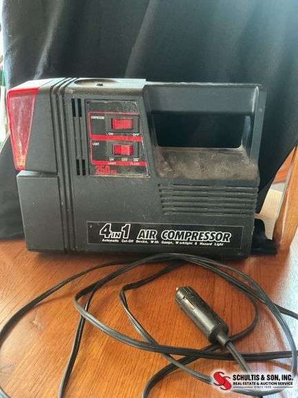 Portable air compressor