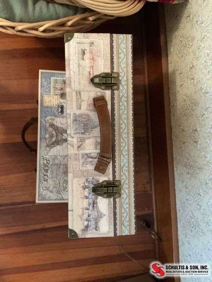 Decorative suitcases for display