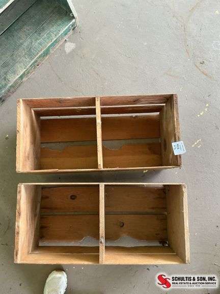 Antique fruit crates ￼