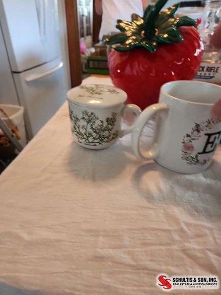 scarecrow strawberry cookie guitar in mugs
