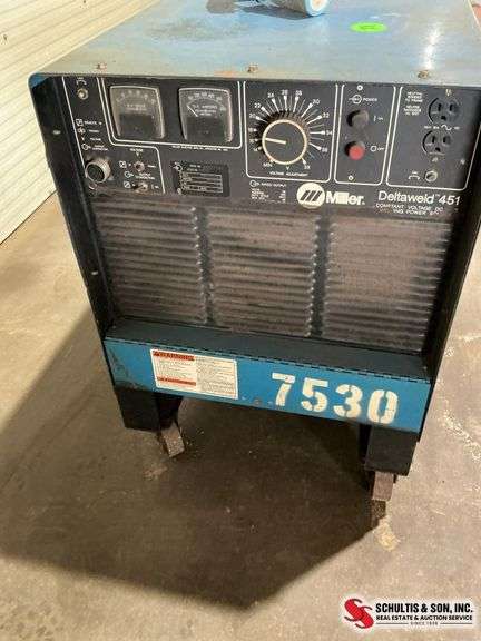 Miller Delta weld 451 on wheels said it worked
