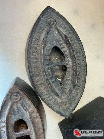 Antique sad irons