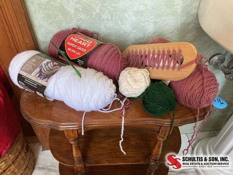 Basket of yarn