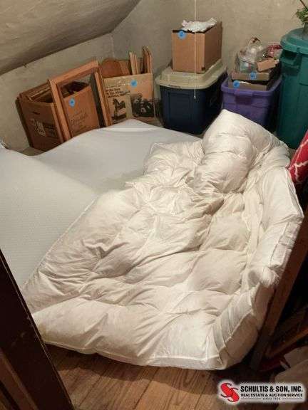 downfi￼lled pillow bed topper, and one foam pillow bed topper for full beds