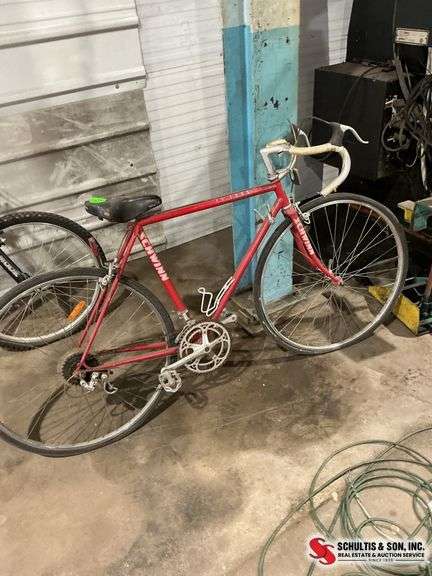 Schwinn 10 speed bike, older style good condition. Tires need air.