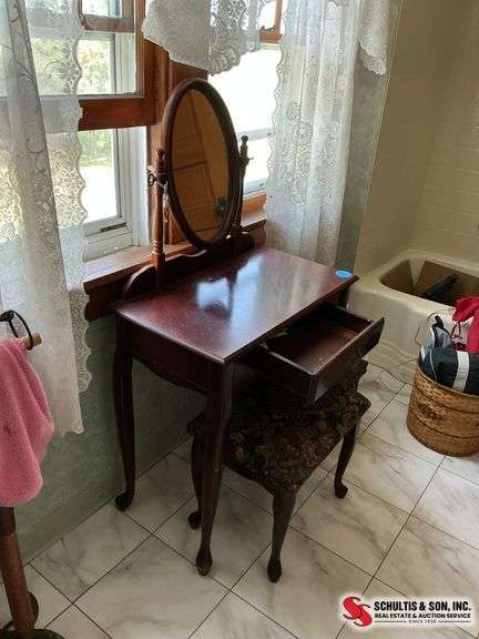 Cherry vanity