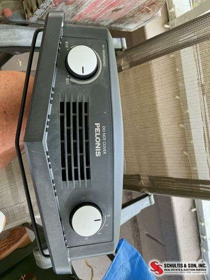 Pelonis radiant indoor heater electric heater with three heat settings