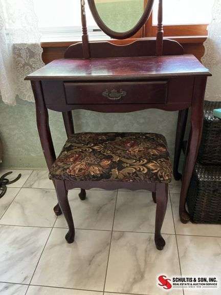 Cherry vanity