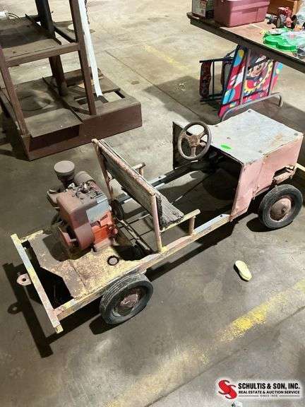 Homemade go kart cool little machine