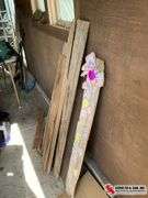Old Barnwood for decorations, and happy Easter side