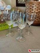 Crystal wine glassware