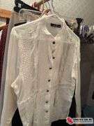 Black and white western skirt and blouse