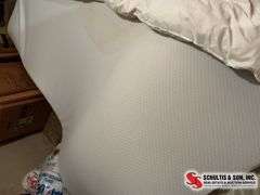 downfi￼lled pillow bed topper, and one foam pillow bed topper for full beds