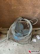Fan and extension cord