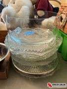 Vintage glass bowls
