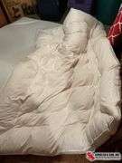 downfi￼lled pillow bed topper, and one foam pillow bed topper for full beds