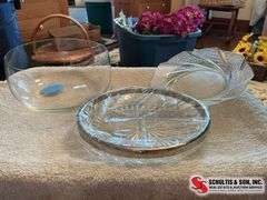 Vintage glass bowls